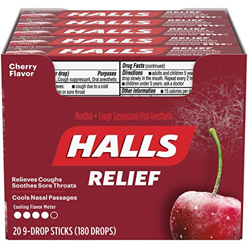 Halls Stick Cherry 20 Per Box - Health/Beauty Halls wholesale supplier Aonecostumer