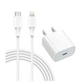 2 In 1 USB-C POWER ADAPTER - USB-C TO LIGHTING CABLE 2 in 1 - A1 WHOLESALE LLC wholesale supplier Aonecostumer