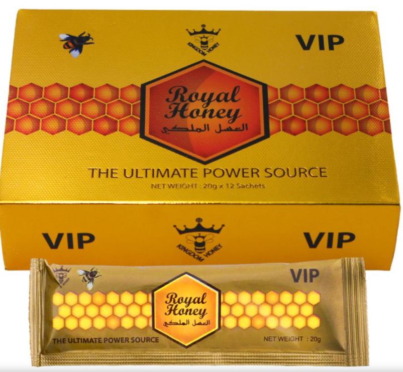 Premium Gold Royal Honey Sachets