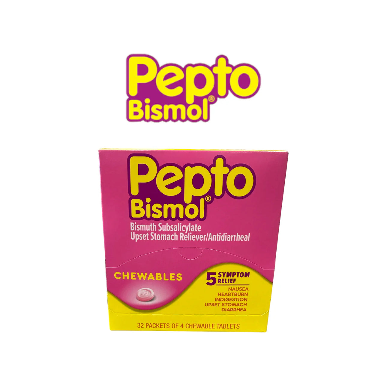 Pepto Bismol Diarrhea 4pk Original-32ct - A1 WHOLESALE LLC wholesale supplier Aonecostumer
