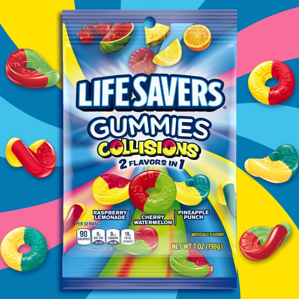 Lifesaver Gummi Collison 12-7Oz Brown Box - City Plus Cash N Carry wholesale supplier Aonecostumer
