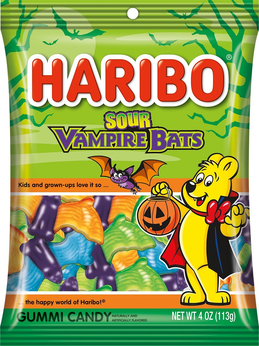 Haribo Sour Bats Gummi Candy 12-4Oz - City Plus Cash And Carry wholesale supplier Aonecostumer