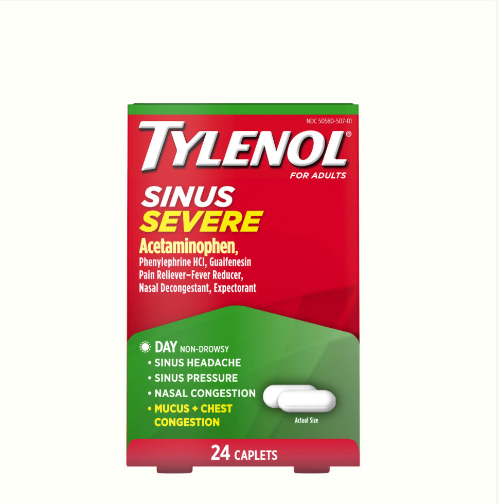 TYLENOL Sinus Severe 25ct - A1 WHOLESALE LLC wholesale supplier Aonecostumer