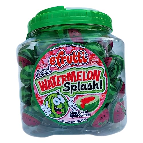 Efrutti Watermelon Splash 85 Count Tub - My Store wholesale supplier Aonecostumer