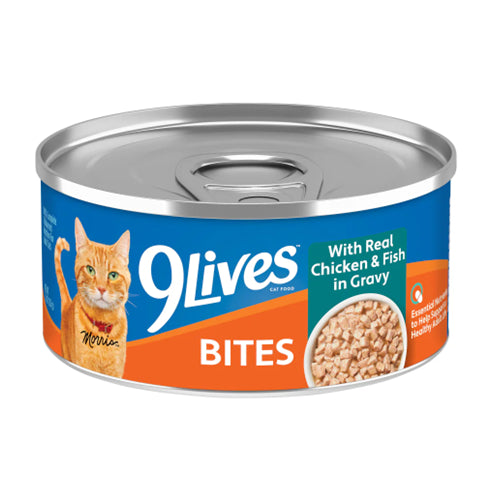 9 Lives 5.5oz Hearty Cuts Chick-Fish Gra-wholesale
