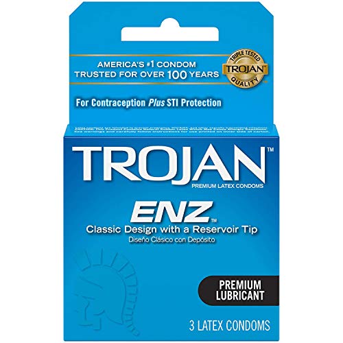 TROJAN Condom Enz Lubricated 3s 6 Per Package - Family Planning TROJAN wholesale supplier Aonecostumer