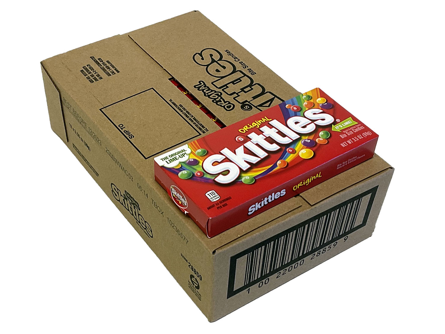 Skittles Original - 3.5 Oz Theater Box - My Store wholesale supplier Aonecostumer