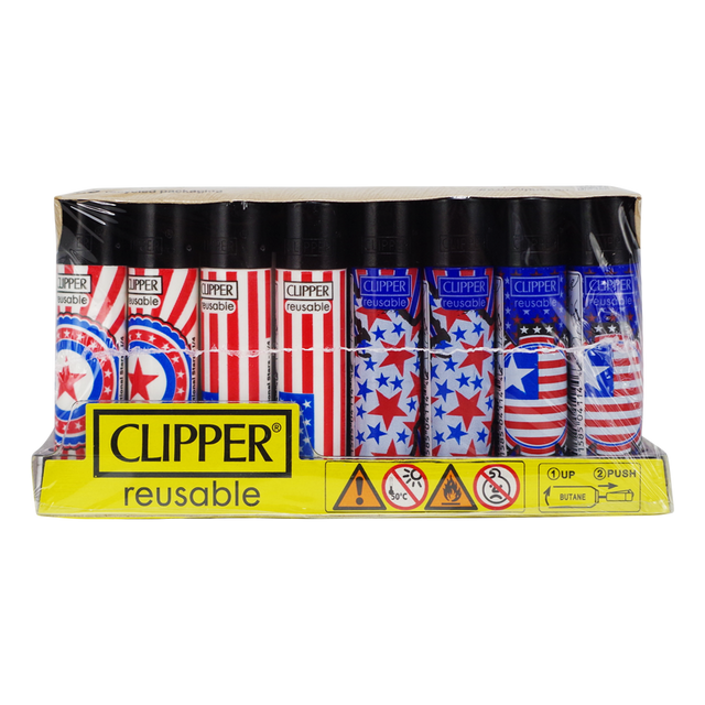 Clipper Classic Large National Stars 48ct Display - A1 WHOLESALE LLC wholesale supplier Aonecostumer