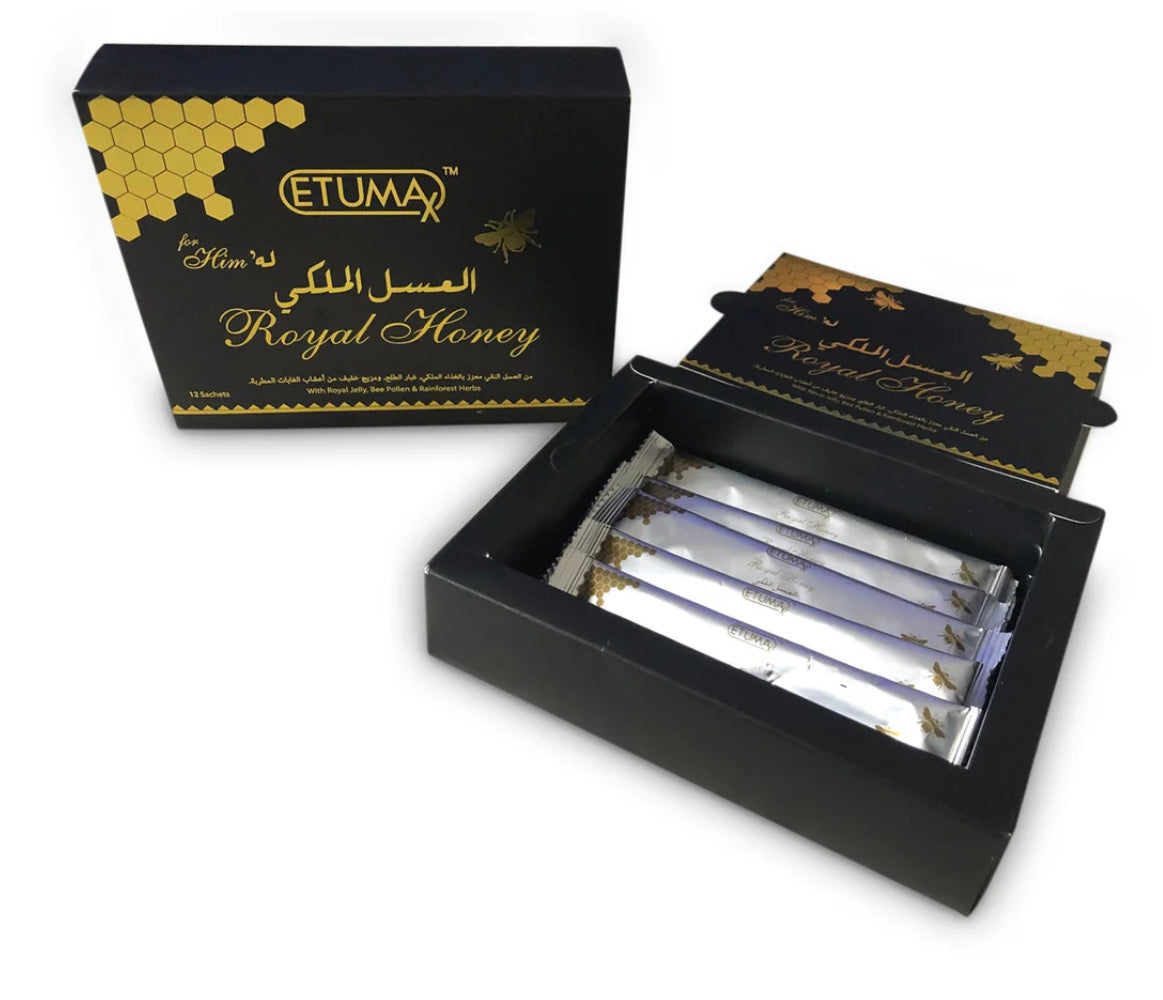 ETUMAX ROYAL HONEY 12ct - VITAL HONEY STORE wholesale supplier Aonecostumer