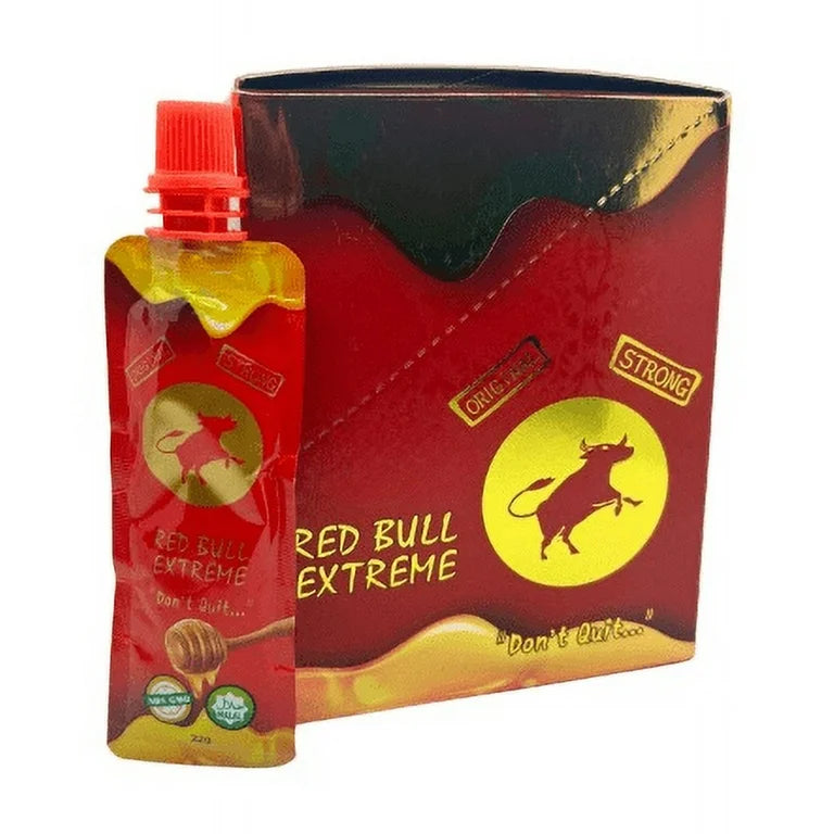 Red Bull Extreme Honey 12ct - VITAL HONEY STORE wholesale supplier Aonecostumer