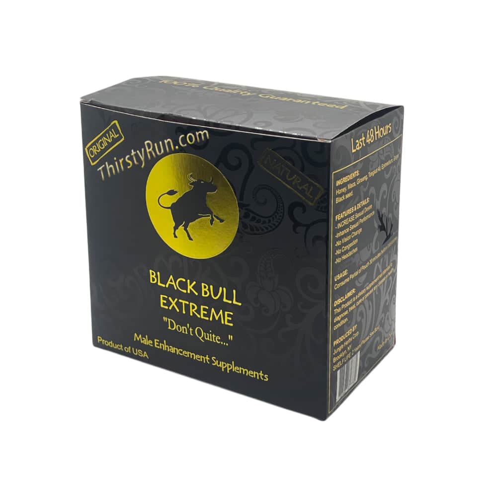 Black Bull Extreme Don't Quit Royal Honey – 12 Pouches x 22 Grams - Honey My Store wholesale supplier Aonecostumer