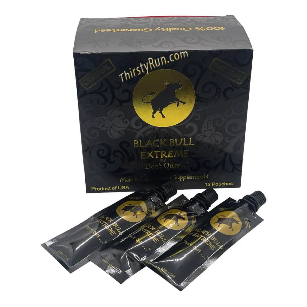 Black Bull Extreme Don't Quit Royal Honey – 12 Pouches x 22 Grams - Honey My Store wholesale supplier Aonecostumer