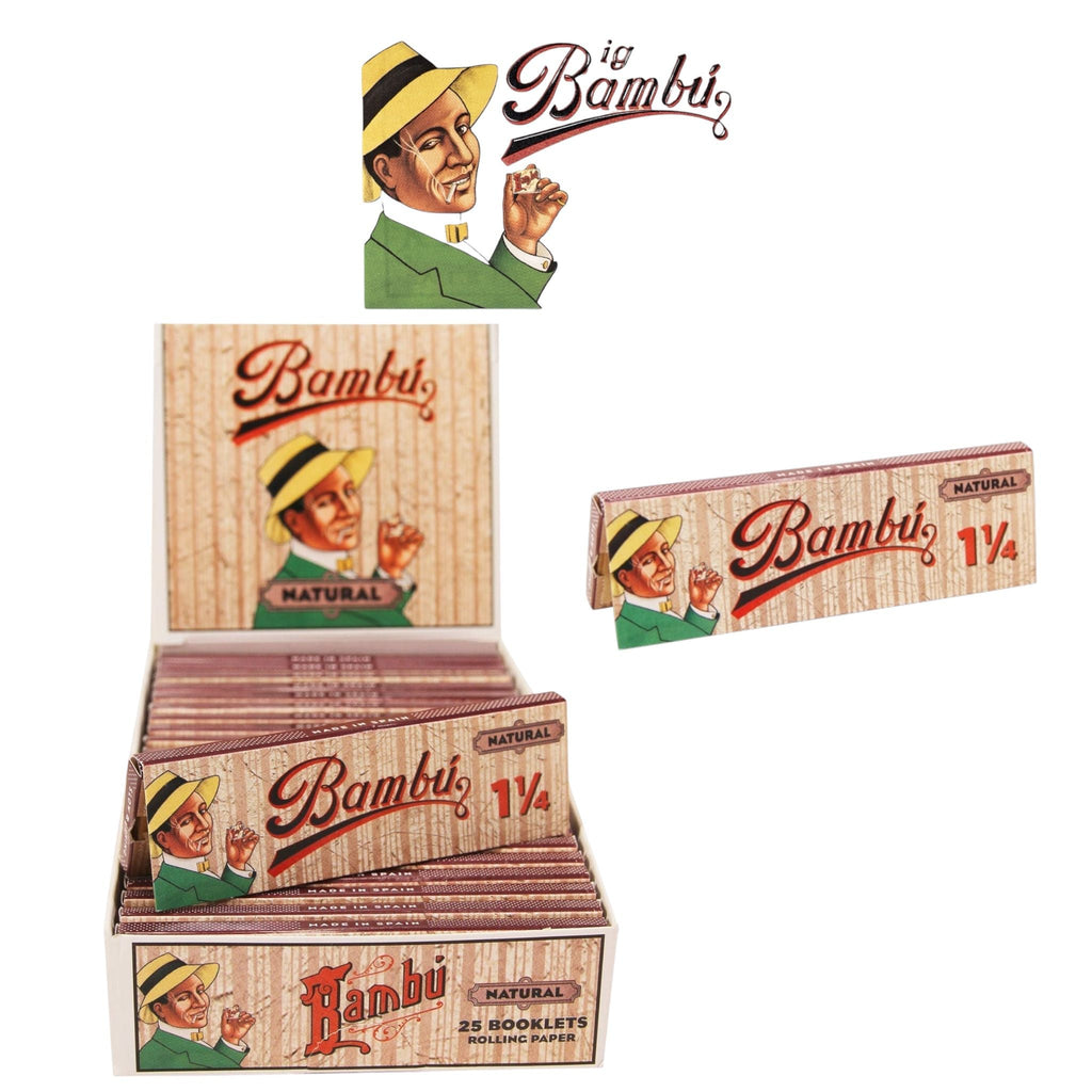 Big Bambu Paper Classic 1 1/4 -25ct - Rolling Papers Big Bambu wholesale supplier Aonecostumer