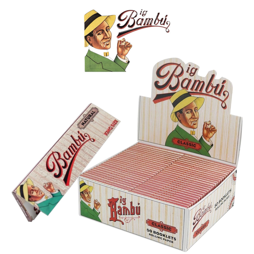 Big Bambu Paper Classic King-50ct - Rolling Papers Big Bambu wholesale supplier Aonecostumer