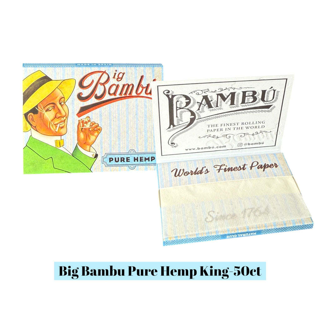 Big Bambu Pure King-50ct - Rolling Papers Big Bambu wholesale supplier Aonecostumer