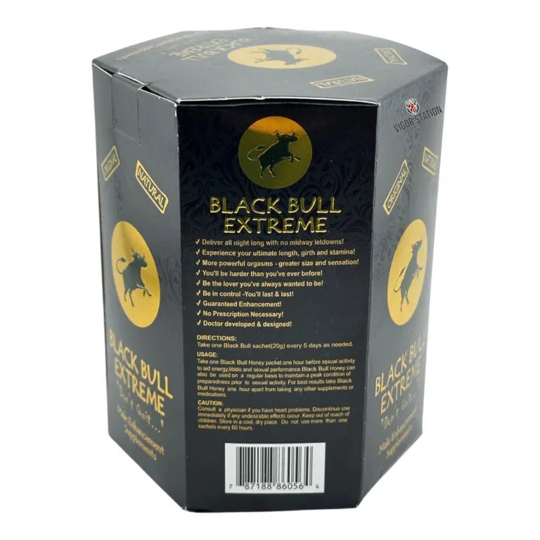 Black Bull Honey 24 Pack - Vitalhoneyus wholesale supplier Aonecostumer