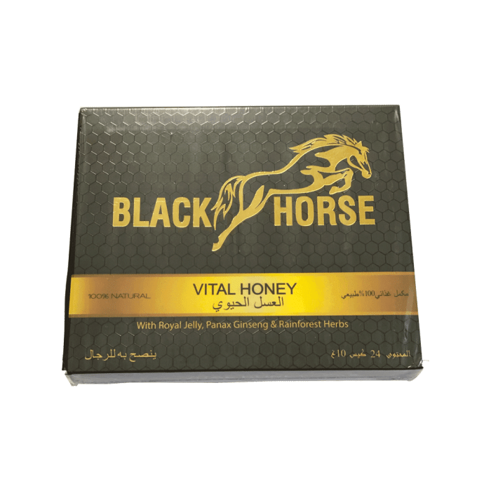 Black Horse Royal Honey – 24 Packs x 10 Grams - Honey Black Horse wholesale supplier Aonecostumer