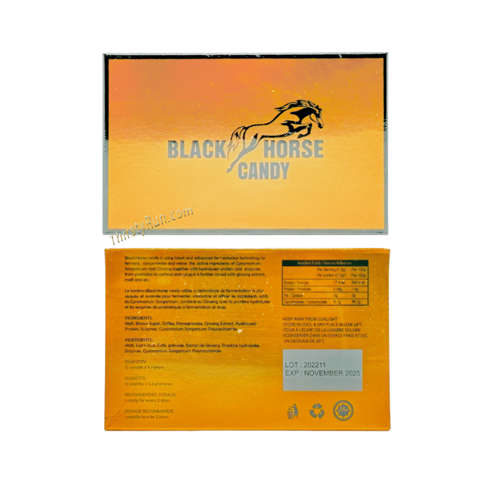 Black Horse Candy (12 ct. - 4.3 grams Each) - Candy & Chocolate Black Horse wholesale supplier Aonecostumer
