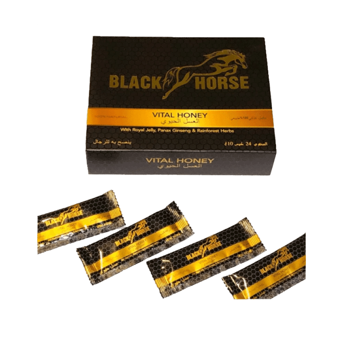 Black Horse Royal Honey – 24 Packs x 10 Grams - Honey Black Horse wholesale supplier Aonecostumer