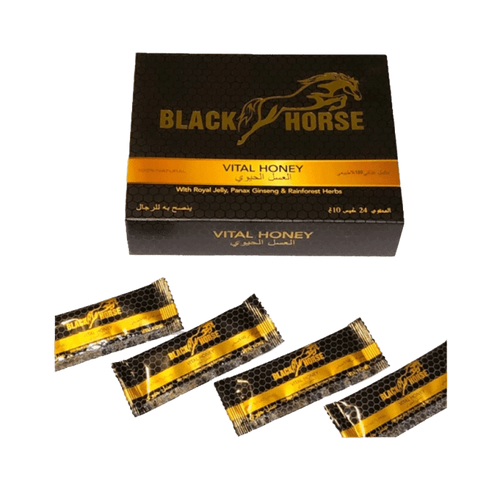 Black Horse Royal Honey – 24 Packs x 10 Grams - Honey Black Horse wholesale supplier A1 main
