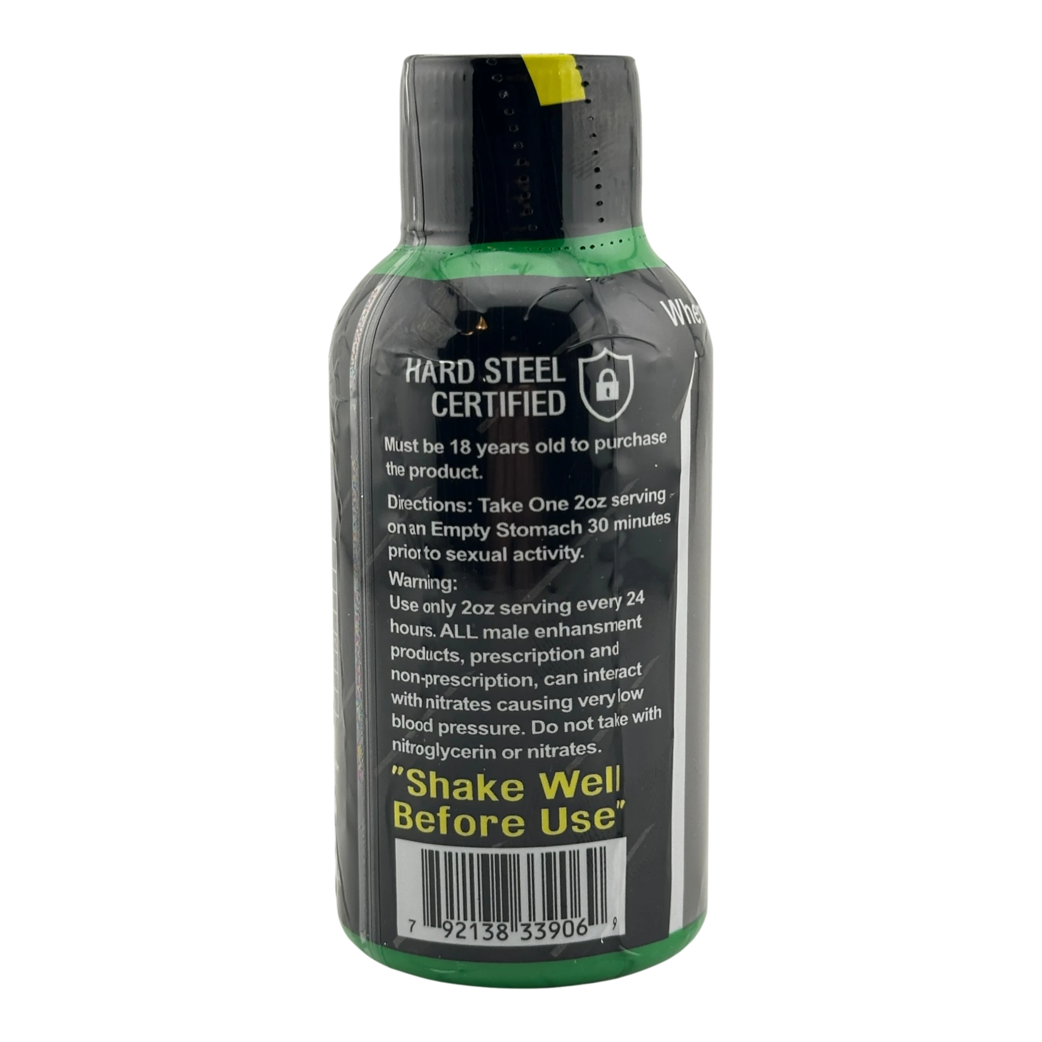 Hard Steel Liquid Shot – 2oz - Liquid Shots Hard Steel wholesale supplier Aonecostumer