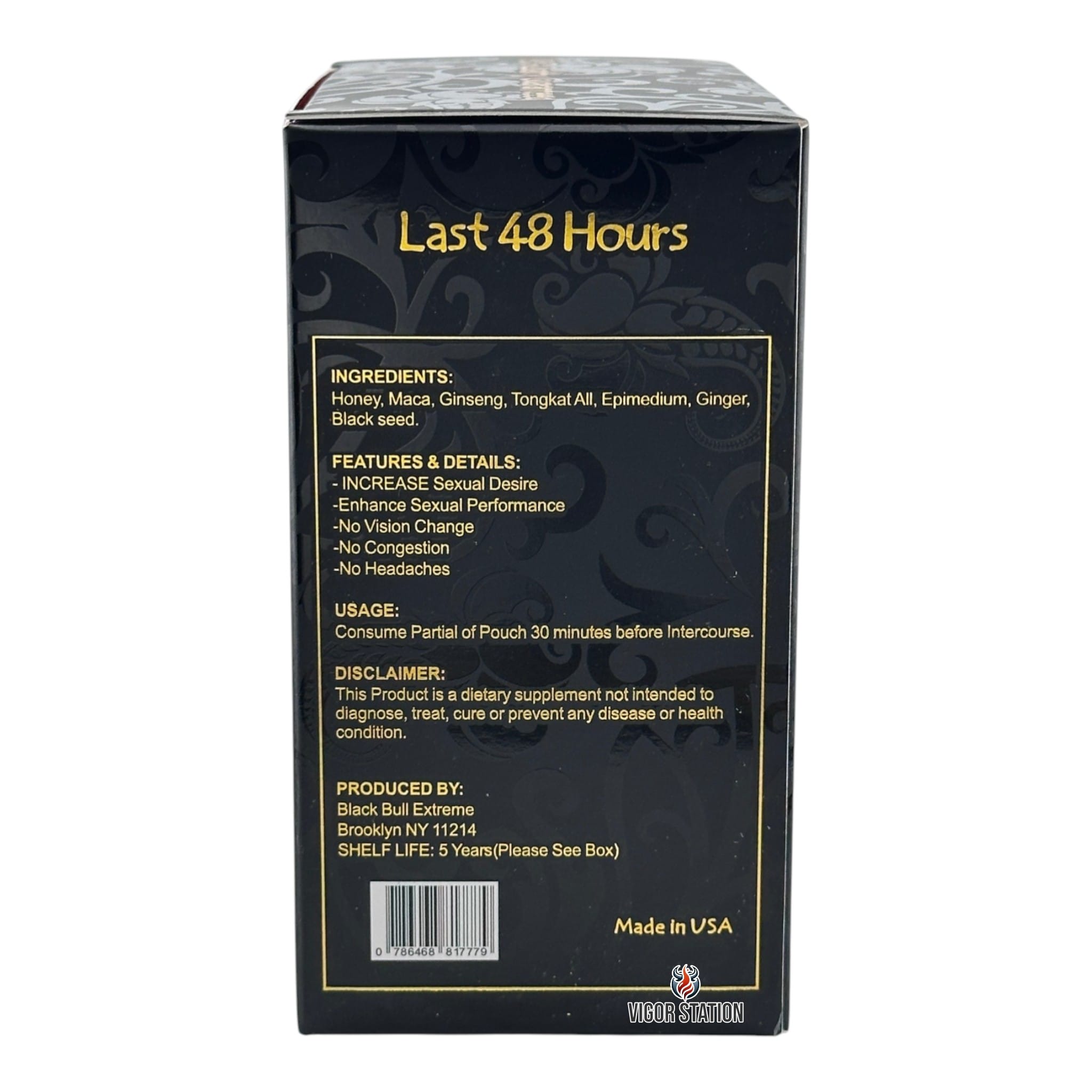 Black Bull Extreme Honey – 12 Pouches - Honey Packs Black Bull Honey wholesale supplier Aonecostumer