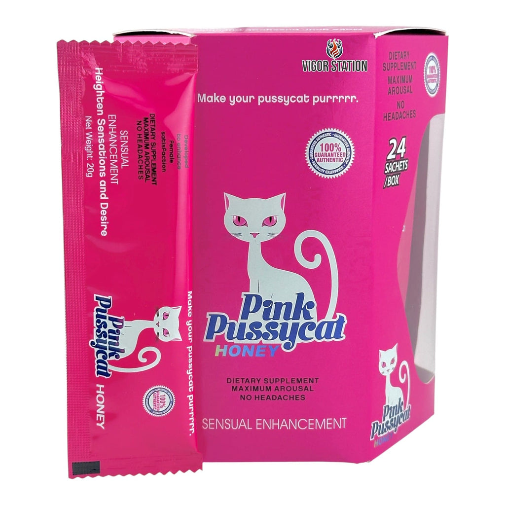 Pink Pussycat Honey – 24 Pack - Honey Packs Pink Pussycat wholesale supplier Aonecostumer