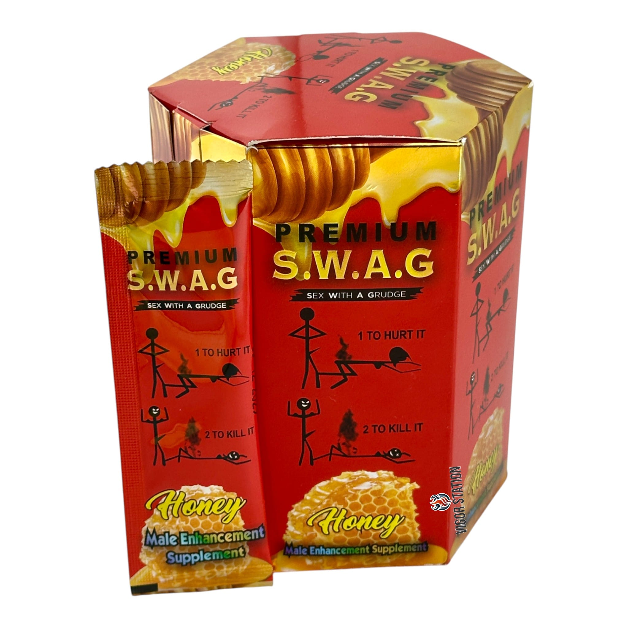 Premium Swag Honey – 24 Pack - Honey Packs Premium Swag wholesale supplier Aonecostumer