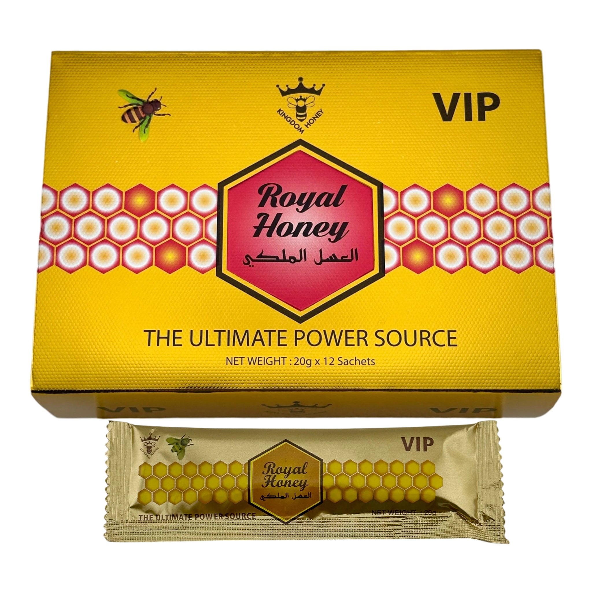 Royal Honey – 12 Pack - Honey Packs Royal Honey wholesale supplier Aonecostumer