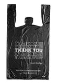 Black T-Shirt Carry-Out Bags - 1000 Pack - A1 WHOLESALE LLC wholesale supplier Aonecostumer