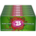 Bubblicious Watermelon Bubble Gum - 18 Pack (90 Pieces)