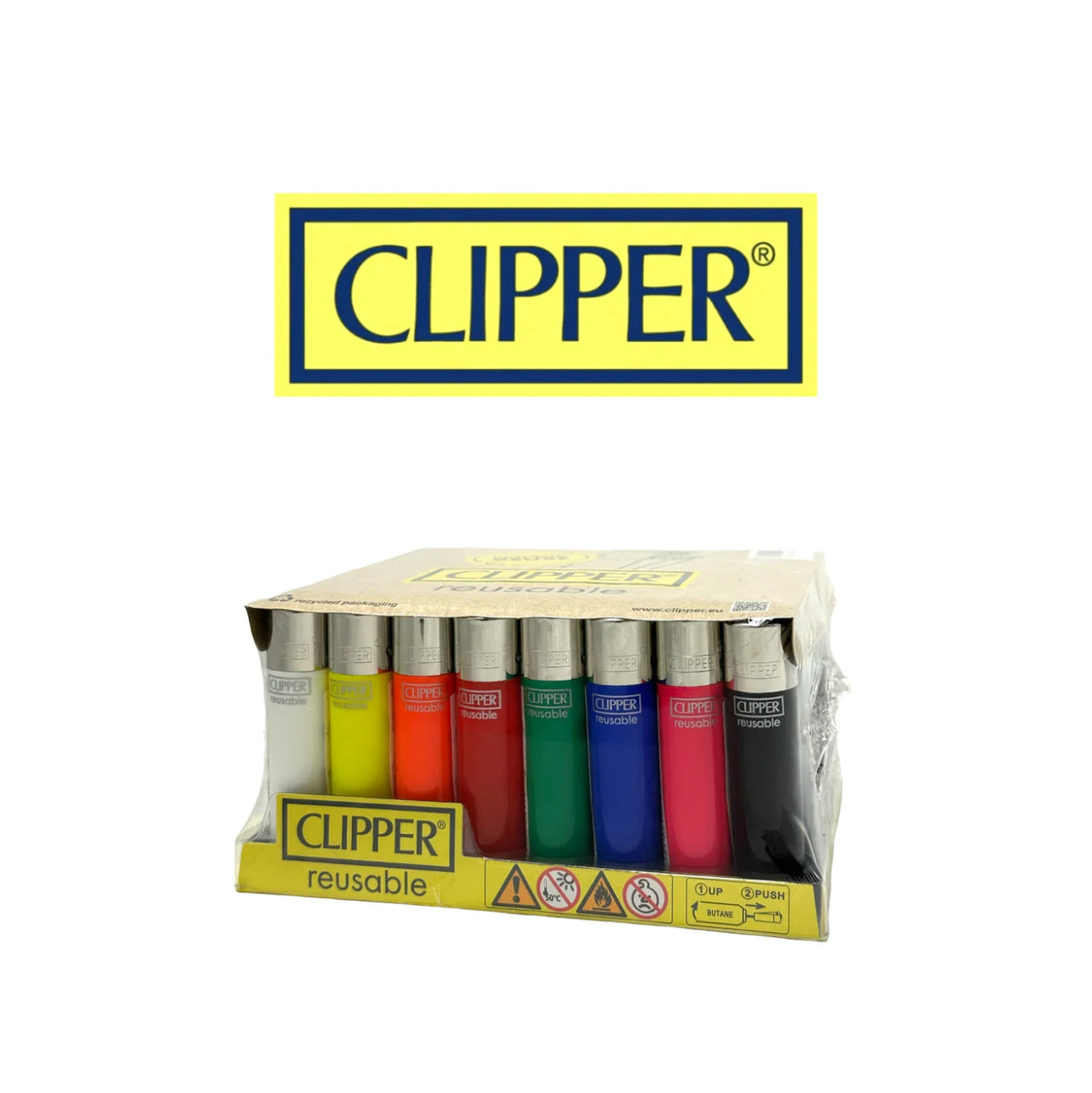 Clipper Lighters Plain Large- 48ct - A1 WHOLESALE LLC wholesale supplier Aonecostumer