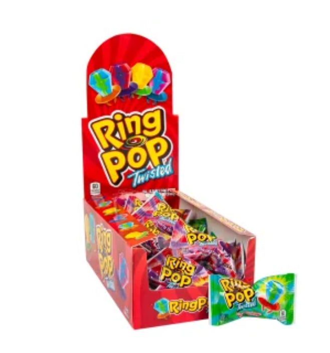 Ring Pop Twisted 0.5Oz 24PCK - My Store wholesale supplier Aonecostumer