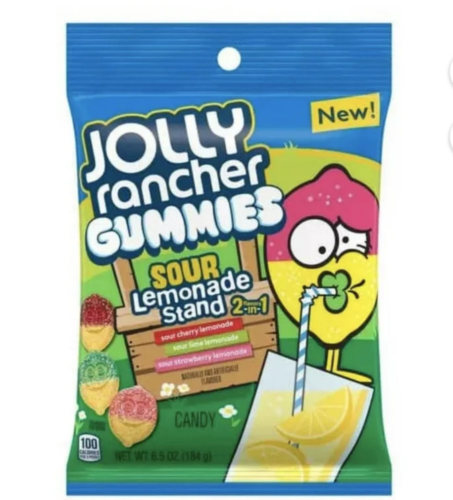 Jolly Ranchers Lemon Stand 5oz Bags 12pck - My Store wholesale supplier Aonecostumer