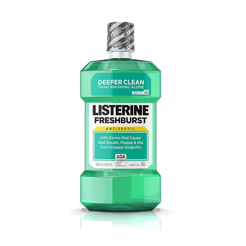 Listerine Mouth Wash Fresh Burst - 500ML/6pk - A1 WHOLESALE LLC wholesale supplier Aonecostumer