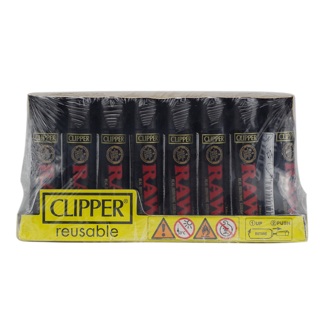 Black RAW Lighters Clipper 48ct Display - A1 WHOLESALE LLC wholesale supplier Aonecostumer