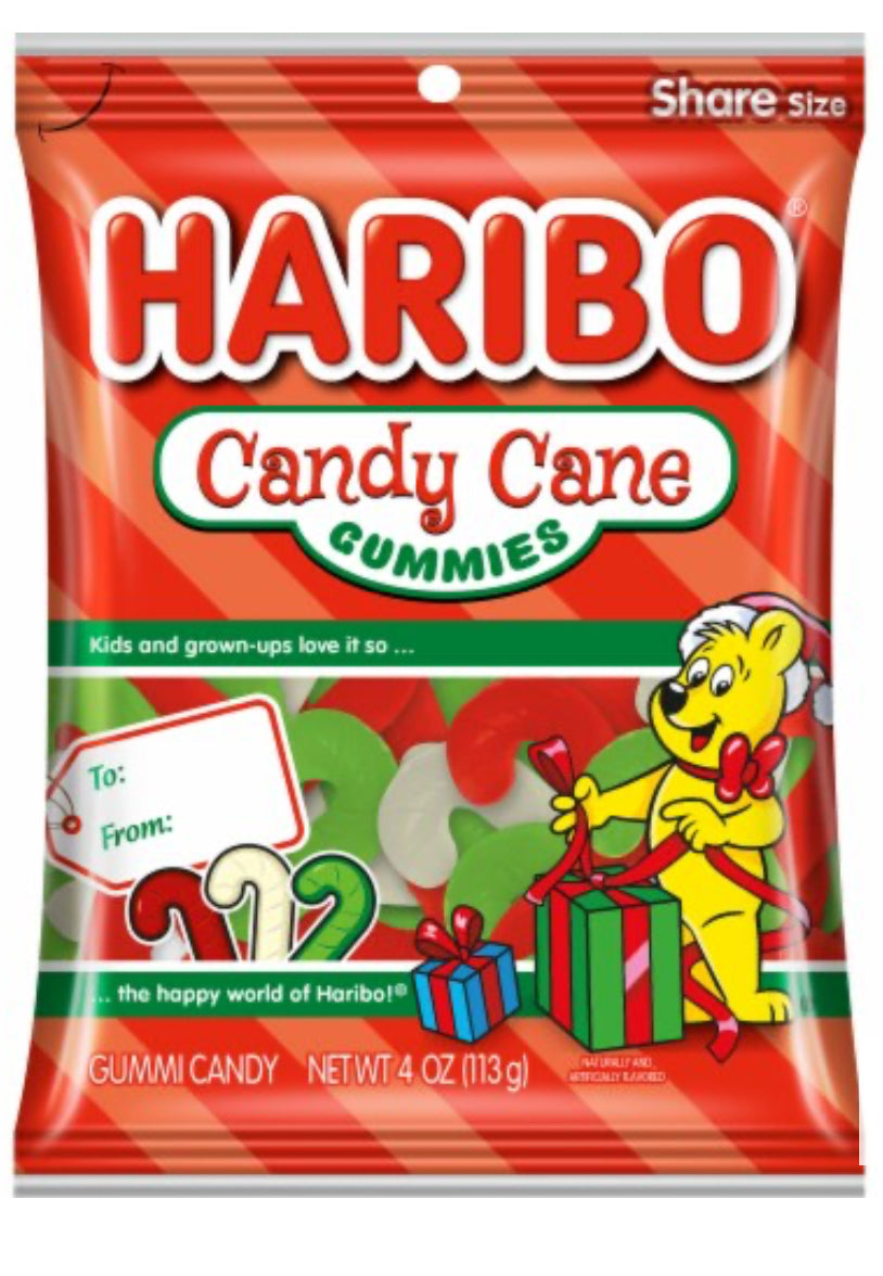 Haribo Candy Canes Gummies 10oz 8pck - My Store wholesale supplier Aonecostumer