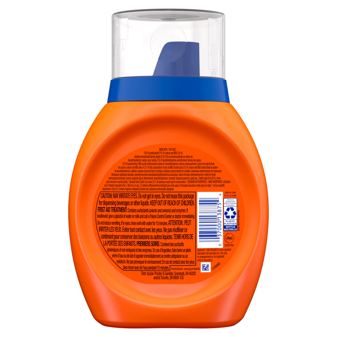 Tide Liq. 2X Original (16 loads) - 25oz/6pk - A1 WHOLESALE LLC wholesale supplier Aonecostumer