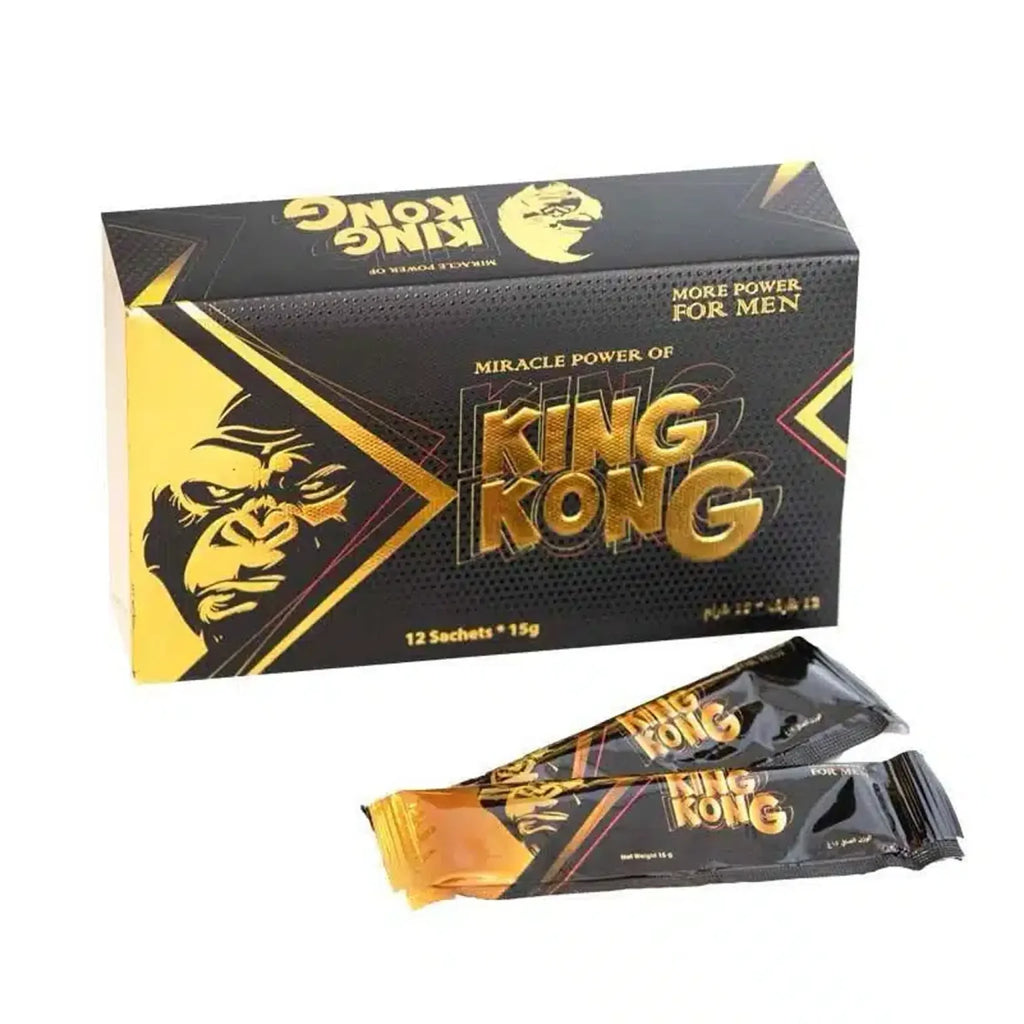 King Kong - Miracle Power Honey Sachets for Men (12 x 15g)