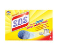 S.O.S. Steel Wool Soap Pads - 4ct/24pk - A1 WHOLESALE LLC wholesale supplier Aonecostumer