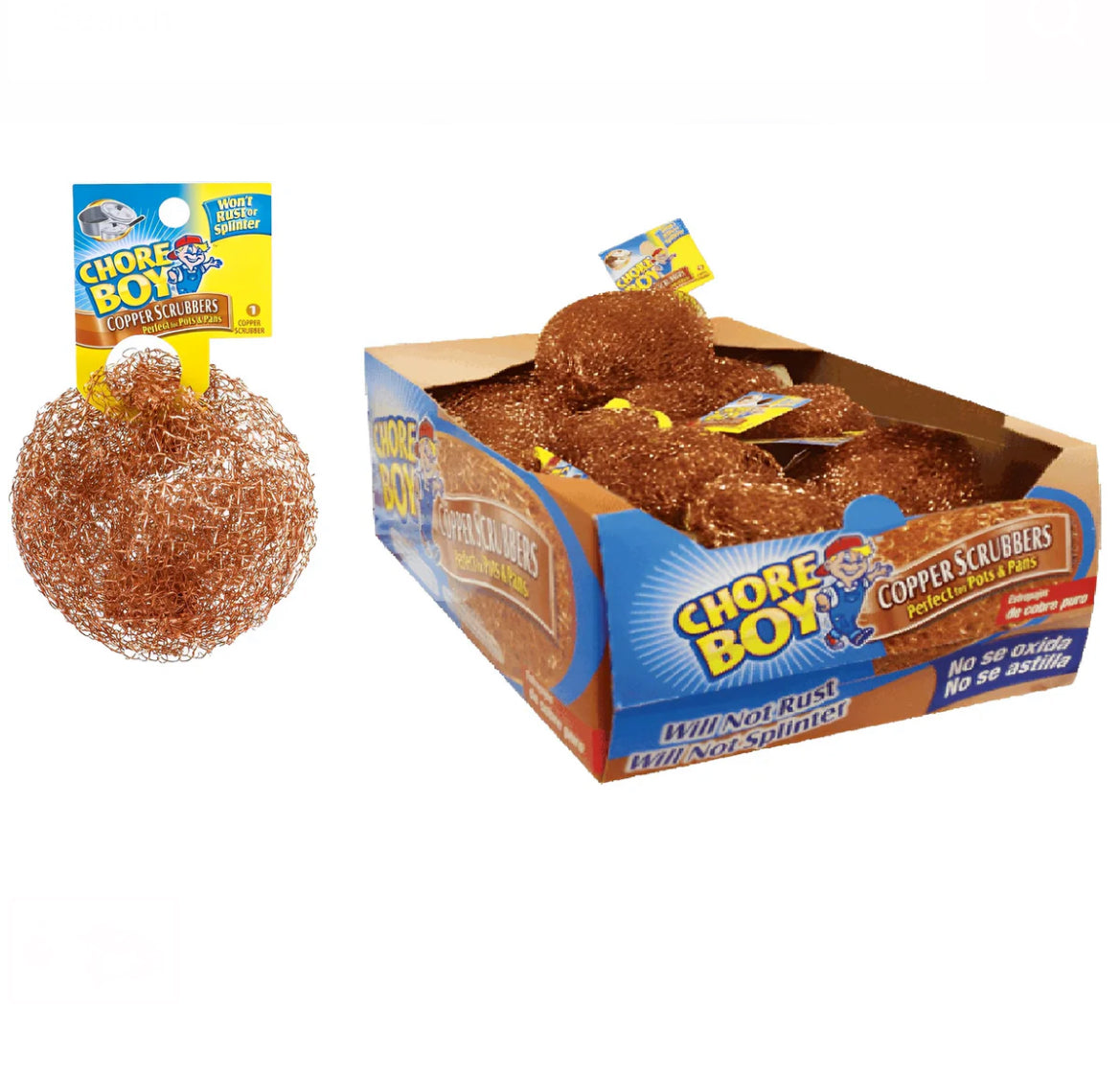 Chore Boy Copper Scouring Pad 36ct/1pk - A1 WHOLESALE LLC wholesale supplier Aonecostumer