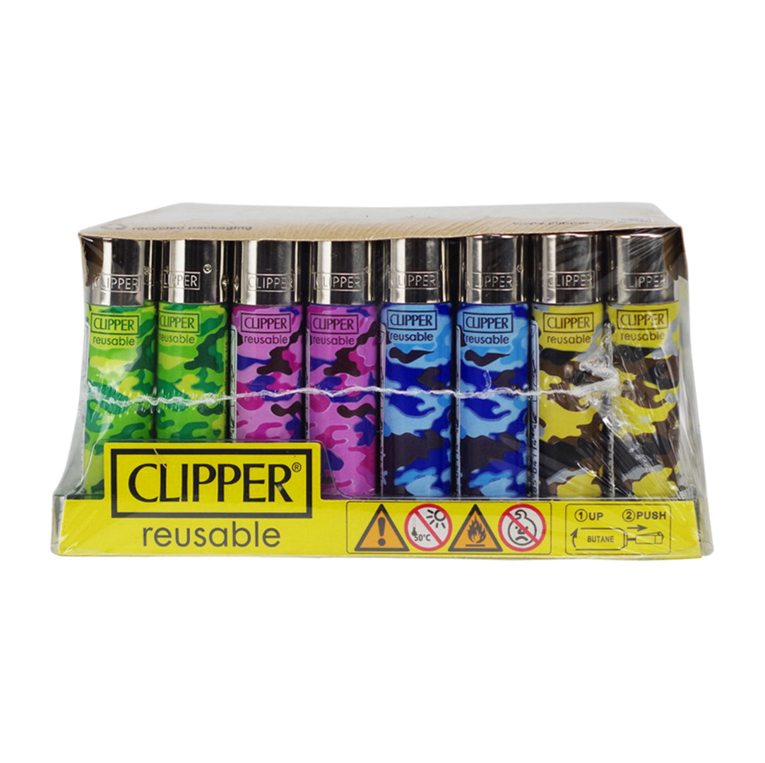 Classic Large Camo Lighters 48ct Display - A1 WHOLESALE LLC wholesale supplier Aonecostumer