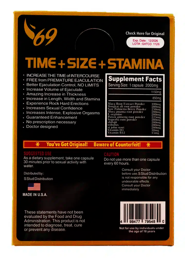 Gold Horn 7777K Male Pills