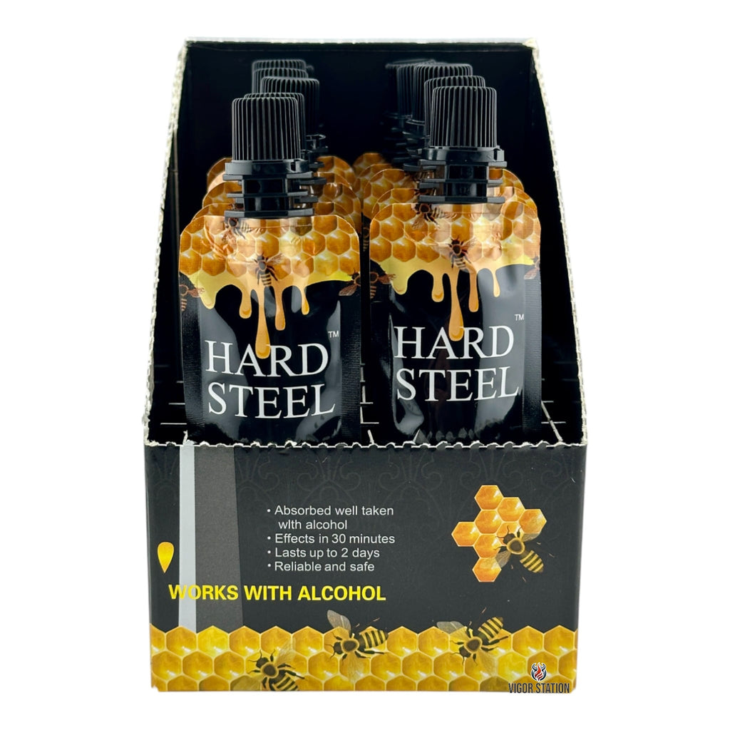 Hard Steel Honey – 12 Pouches - Honey Packs Hard Steel wholesale supplier Aonecostumer