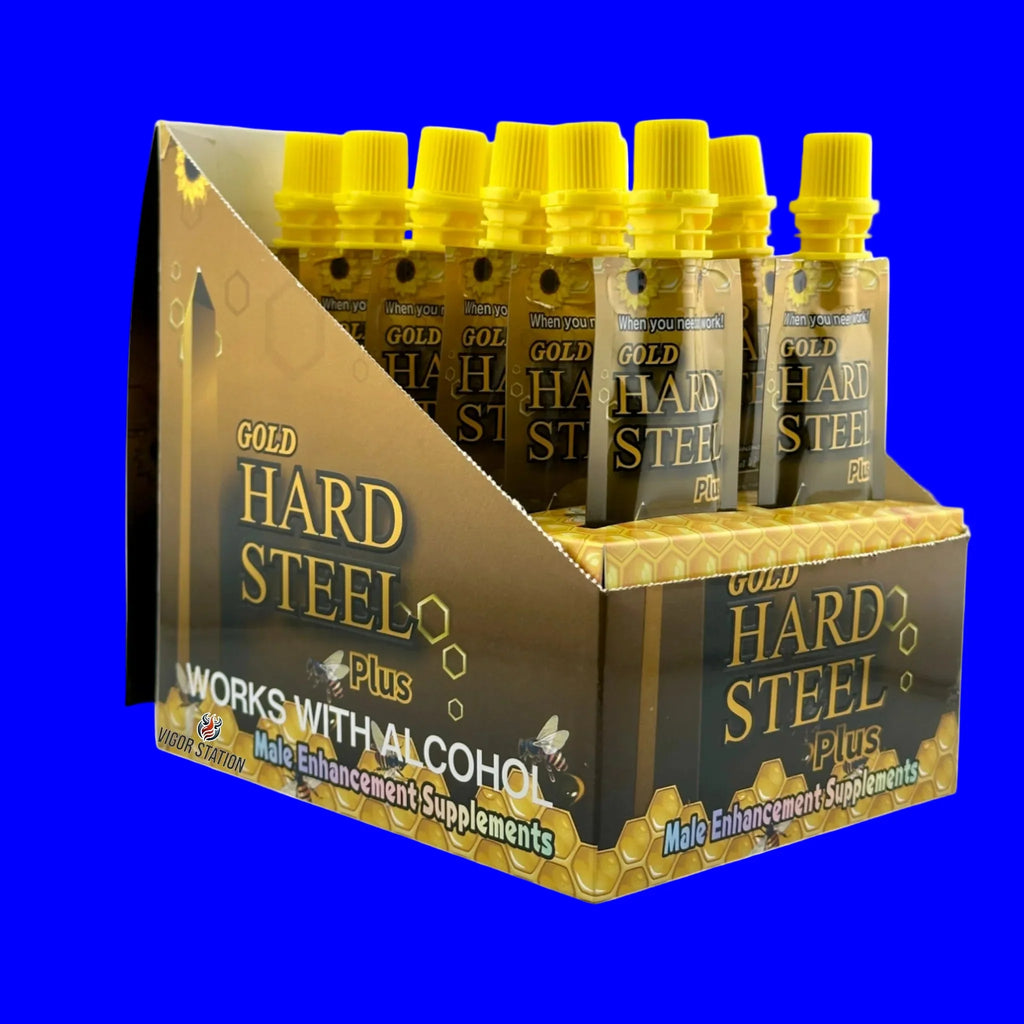 Hard Steel Plus Honey – 12 Pack Tubes - Vitalhoneyus wholesale supplier Aonecostumer