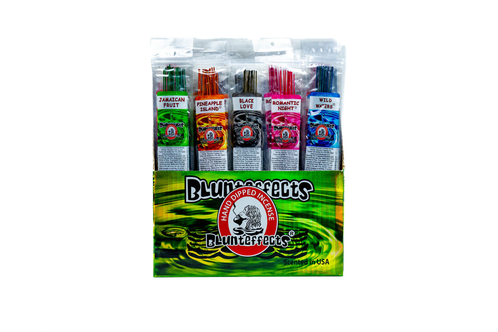 BLUNT EFFECTS Incens Asst Display of 72ct 12pk - A1 WHOLESALE LLC wholesale supplier Aonecostumer