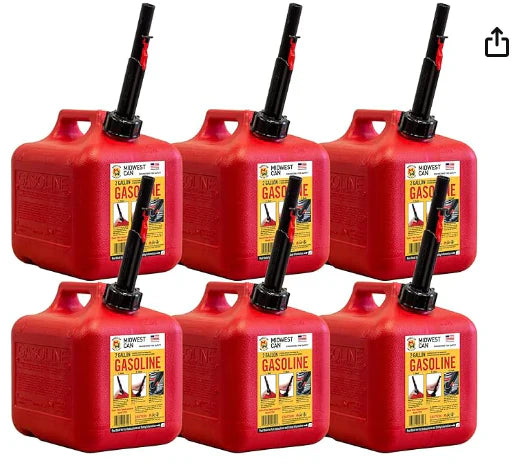 2-Gallon Gas Can 6ct - A1 WHOLESALE LLC wholesale supplier Aonecostumer