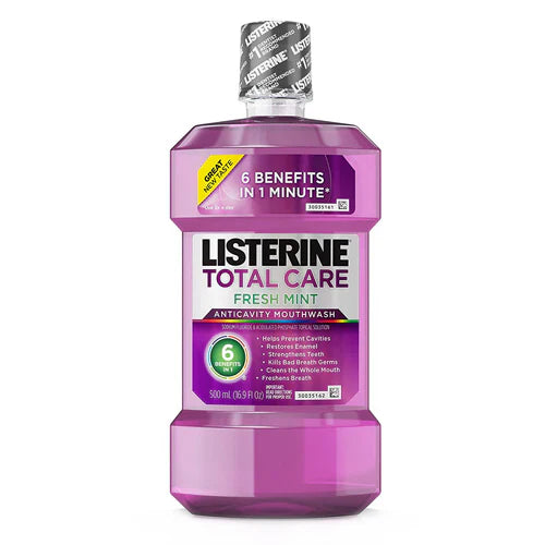 Listerine Fresh Mint Total Care - 500ML/6pk - A1 WHOLESALE LLC wholesale supplier Aonecostumer