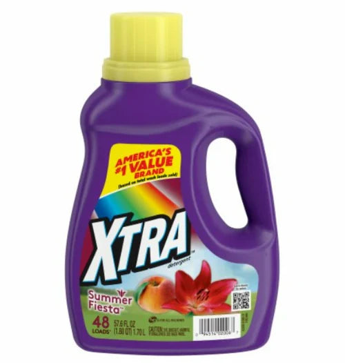 Xtra Liquid Laundry Detergent Summer Fiesta - 57.6oz/6pk - A1 WHOLESALE LLC wholesale supplier Aonecostumer