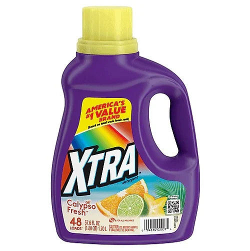 Xtra Liquid Laundry Detergent Calypso Fresh - 57.6oz/6pk - A1 WHOLESALE LLC wholesale supplier Aonecostumer